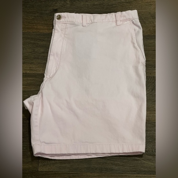 Roundtree & Yorke Light Pink Flat Front Shorts GUC Size 46 - Picture 1 of 8